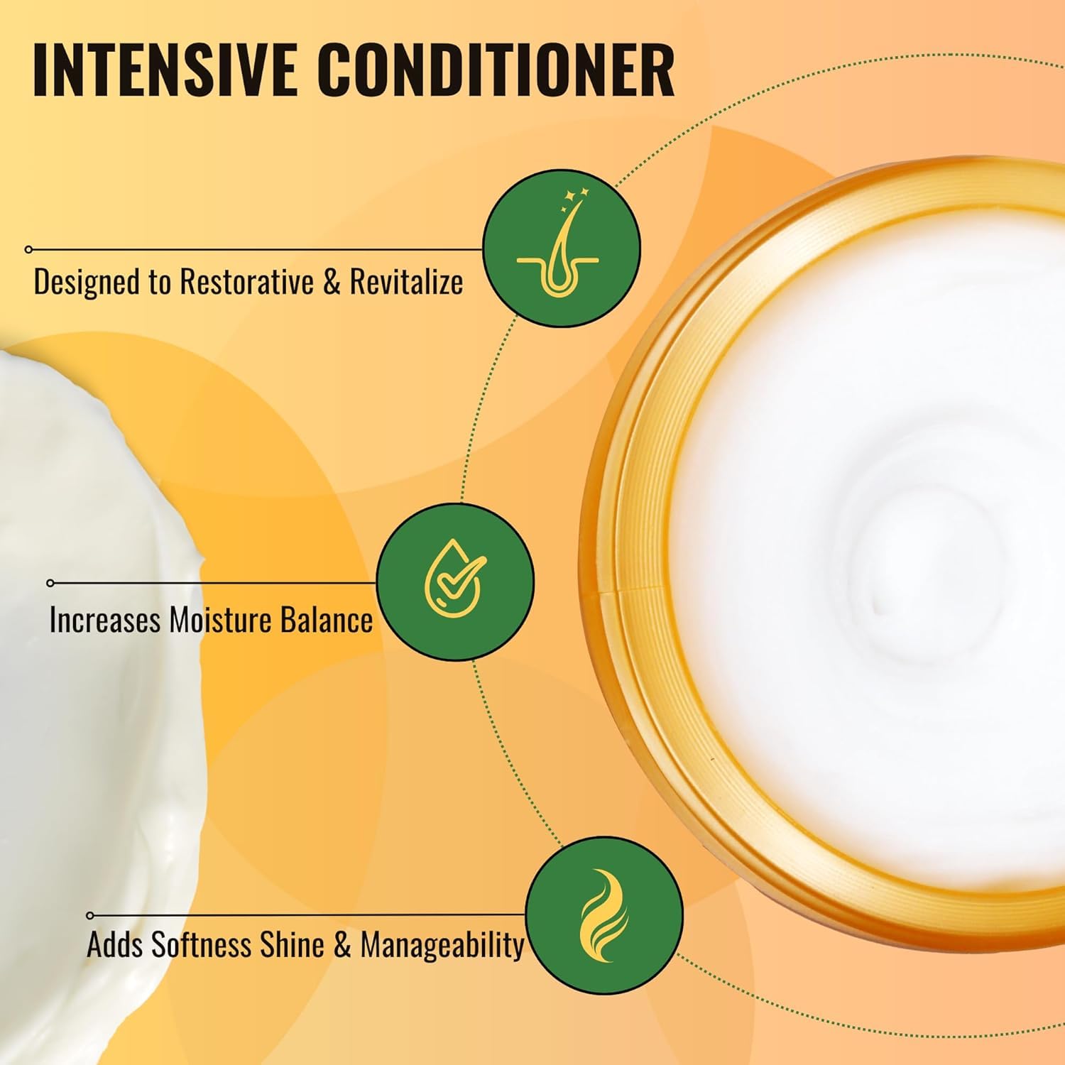 Gotukola Keratin Restorative Hair Mask 500ml – Deep Repair & Hydration Treatment with Gotukola Herb – Strengthens, Smooths & Renews Dry or Damaged Hai - Image 5