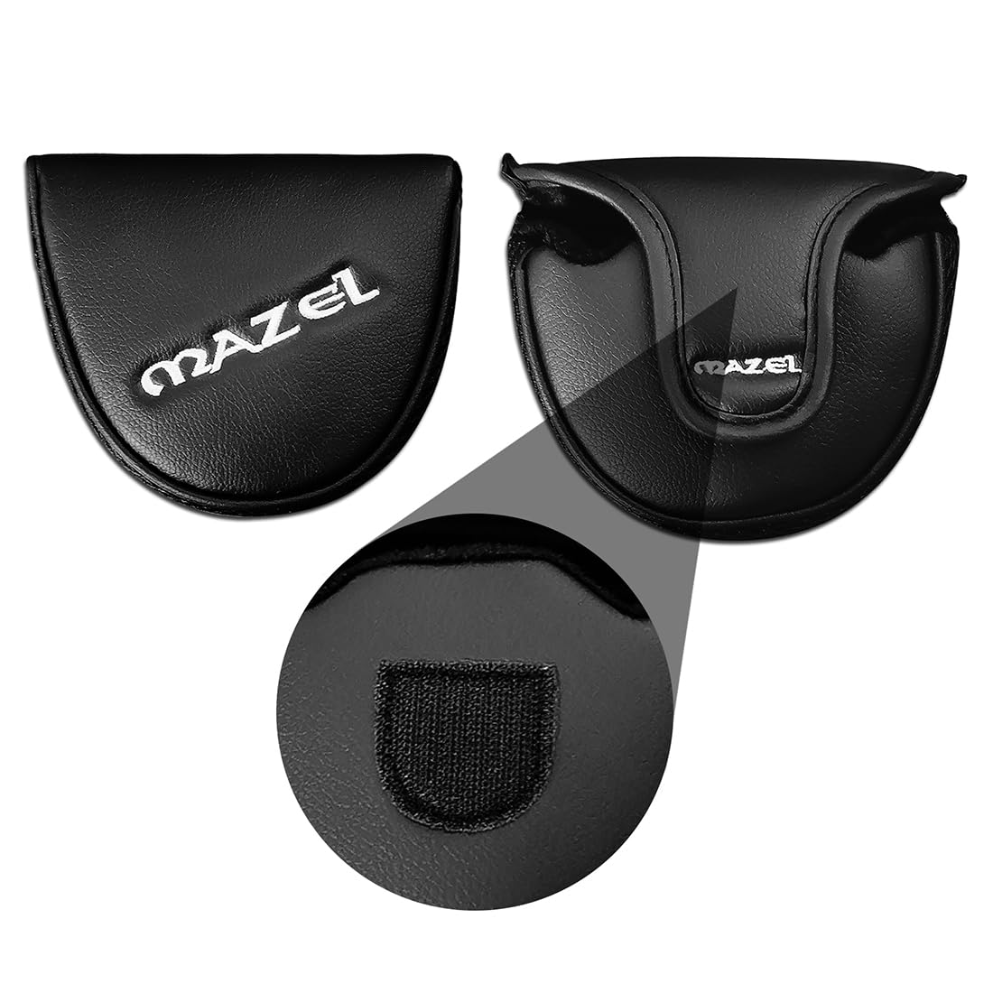MAZEL Golf-Putter für Herren, rechte Hand, 89,9 cm, Double Bend Face Balance Mallet Putter MP-001,MP-002