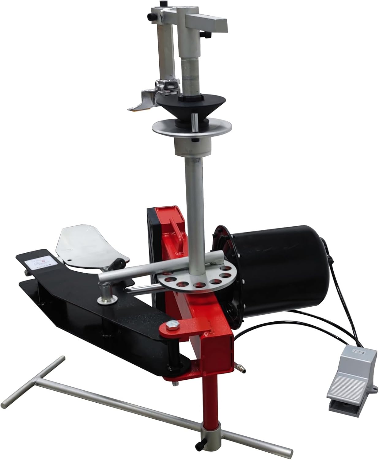 Pneumatic Tire Changer Machine, Portable Tyre Changing Machine for 12”-21” Small Tires, 14" Max. Wheel Width