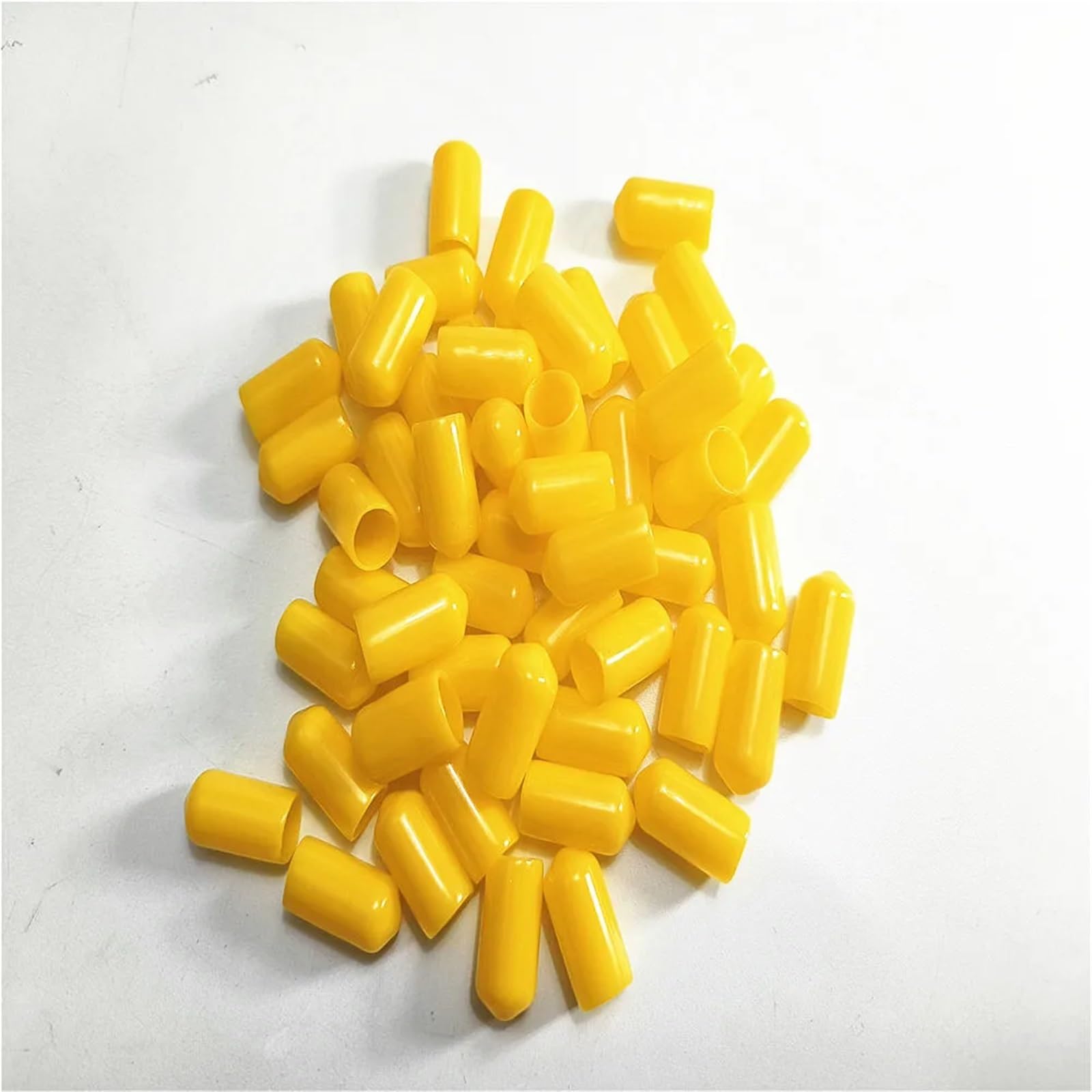 Xinglongs Yellow Pvc Cap Rubber End Caps Id1.3mm To Id2.5mm Pvc With Different Colors Cable Insulation Thread Cover Waterproof Cap(,Id1.3mm,1000Pcs)