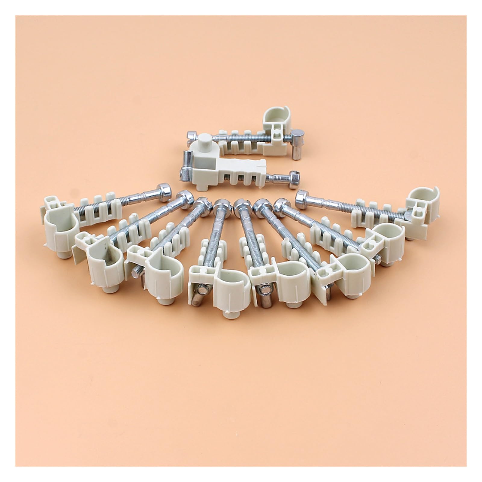 Kit de Tornillo de Ajuste de Tensor de Cadena de 10 Piezas for Stihl 018 017 ms180 ms170 ms250 ms230 ms210 025 023 021 Parte de Repuesto de Motosierra