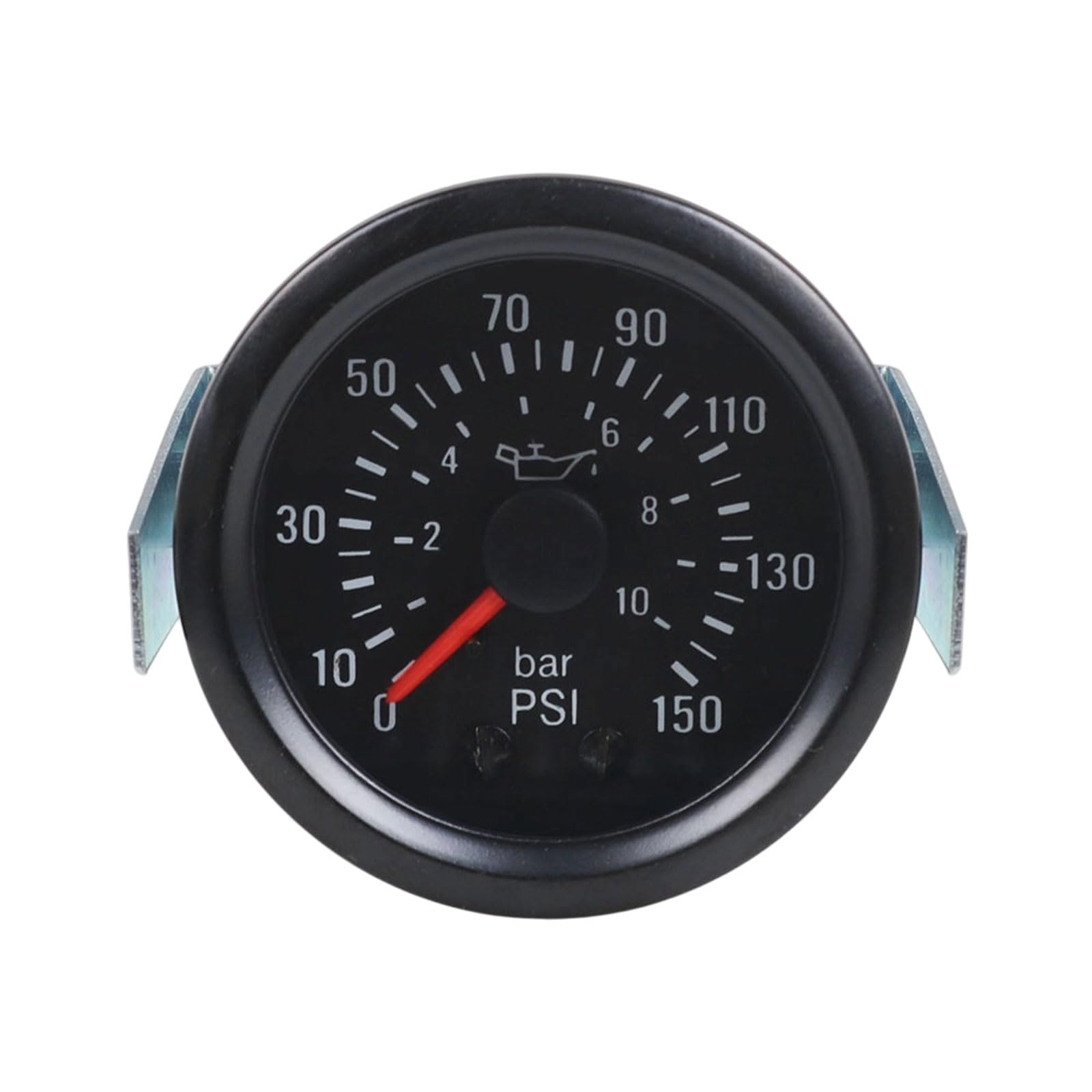 Ljmyy 52mm Direct Sensing Mechanical Oil Pressure Gauge Showing Two Measurement Systems For Automotive