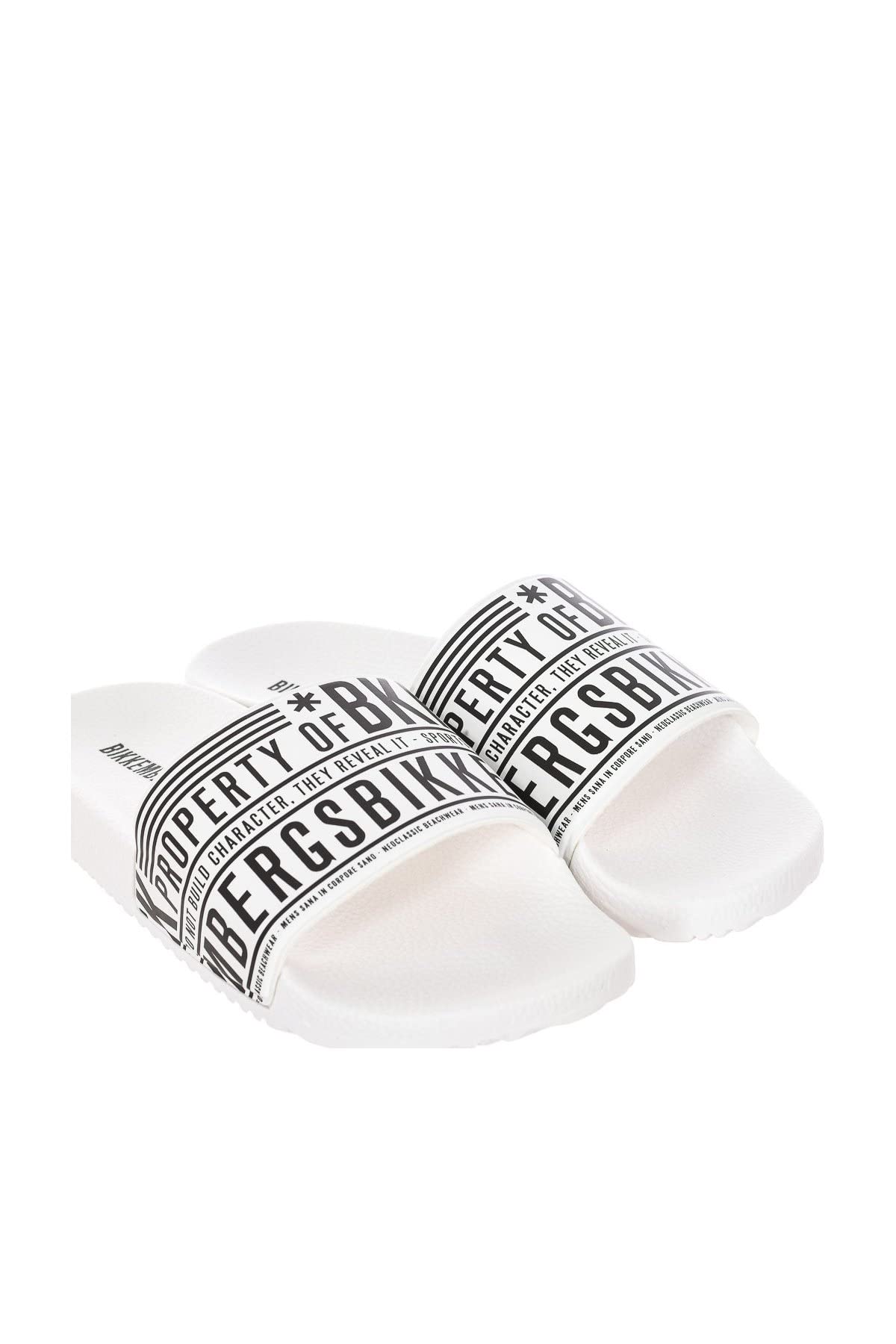 Zapatilla de hombre BIKKEMBERGS con banda de mar o piscina artículo BKK1MSR01 SLIPPER MADE IN ITALY