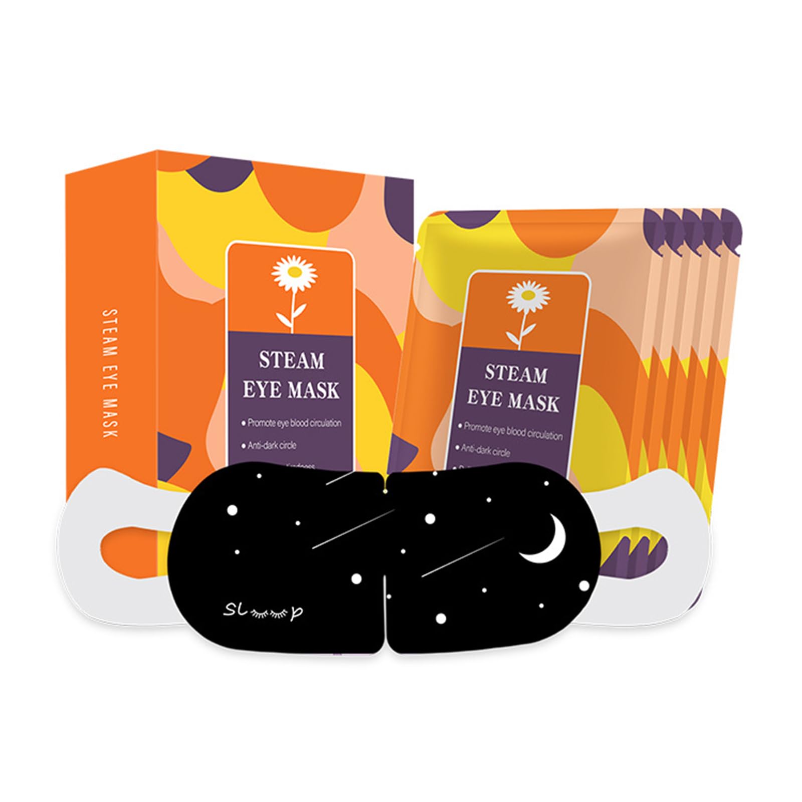 Steam Eye Mask - 10 Pack Warming Eye Mask, Self Heating Warm Eye Mask, Disposable Heated S...