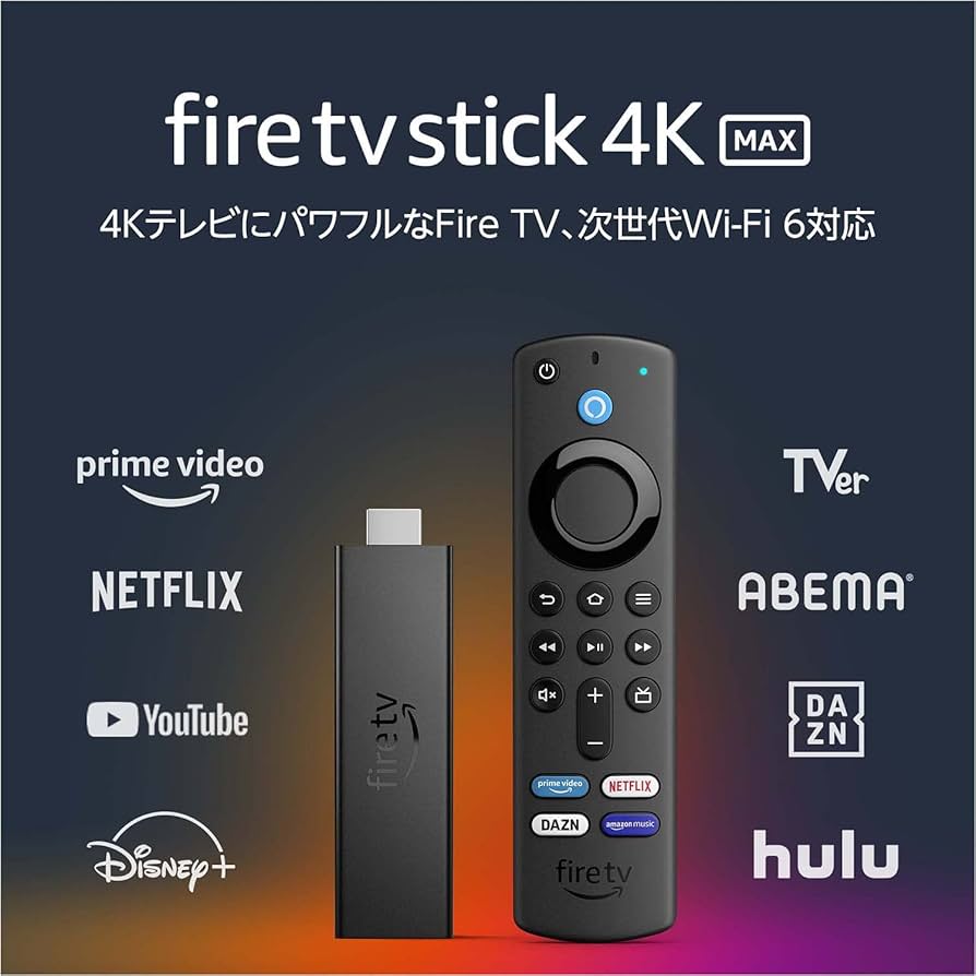 テレビ Fire TV Stick 4K MAX 16GB Amazon Fire TV Stick 4K Max (2nd Gen) Streaming Device with