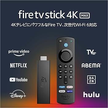 Amazon.co.jp: Fire TV Stick 4K Max - Alexa対応音声認識