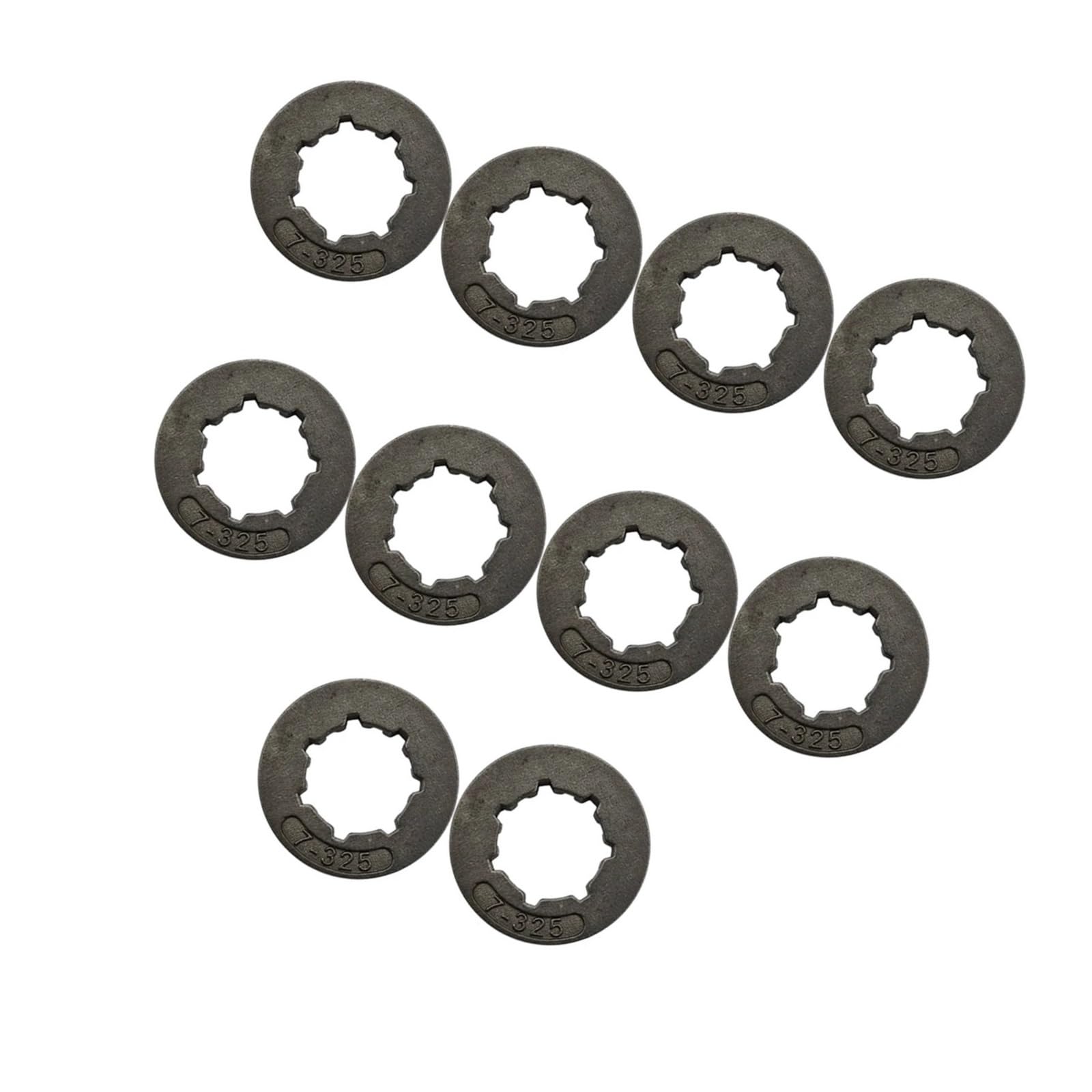 Pignon cannelé 7 dents .325 pour tronçonneuse MS290 MS310, lot de 10 pièces