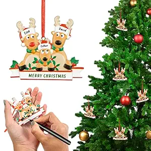 Khakee Merry Christmas Theme Mug & Xmas Tree with 10 pcs Ornaments & Xmas Card Combo Set - Xmas Decoration Gift Set (c608P)