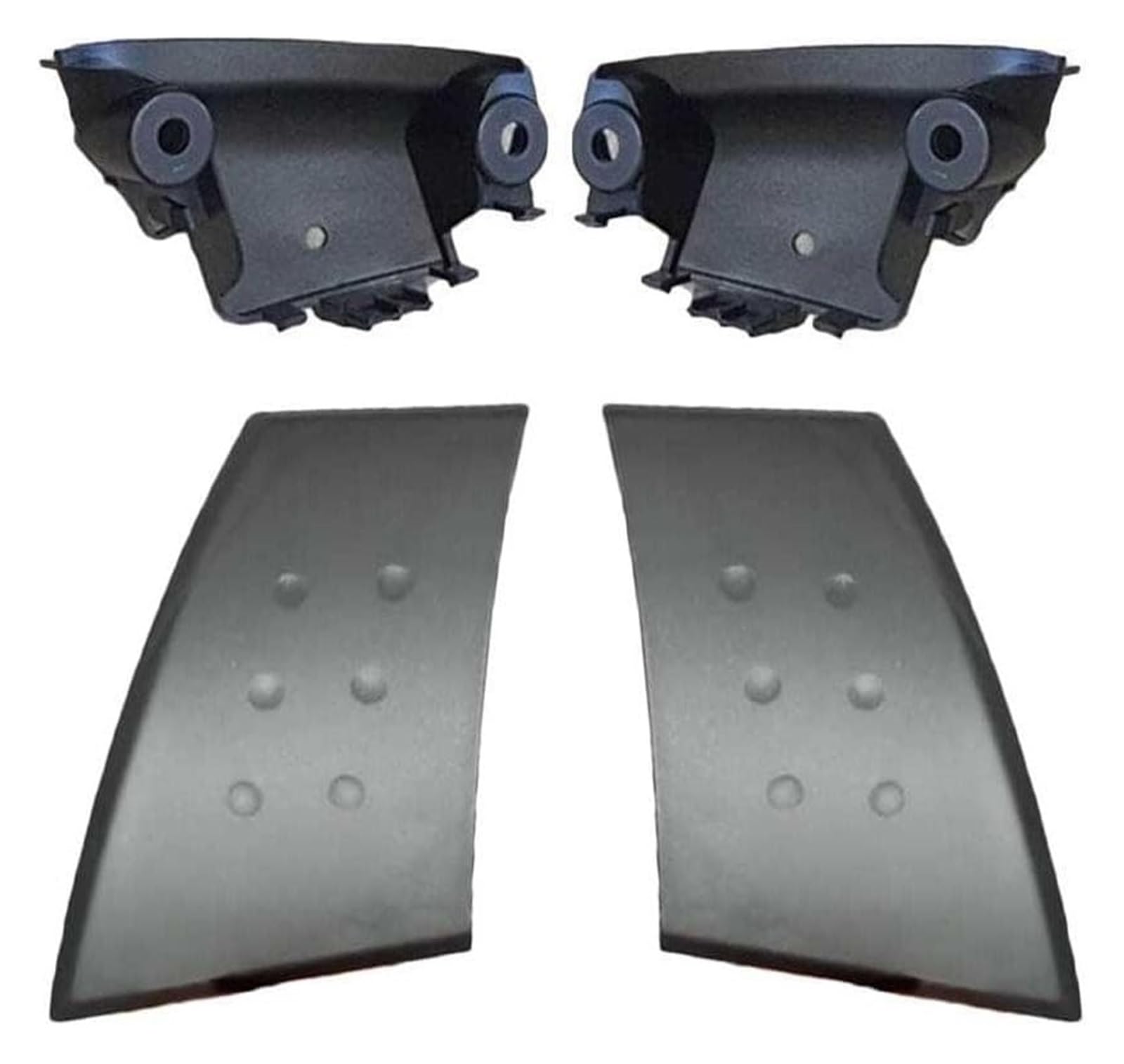 QWQTHGS Car Exterior Door Handle Cap for Peugeot 107 for Toyota for Aygo for C1 2005-2009 Door Buckle Hand Cover Armrest Base Inner Handle(Lh Rh Cover and Base)