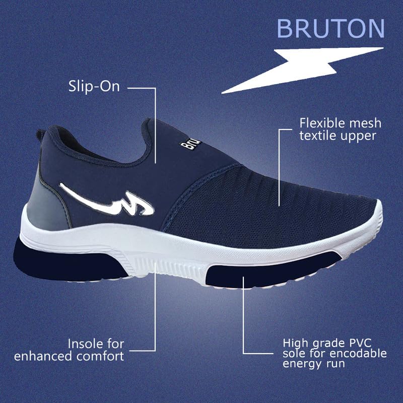 2031 Men's & Boy's PVC Sole with Breathable Mesh Upper White Running Shoes for Rinning, Gym and Sports Activity 7 61AsXXkD8mL