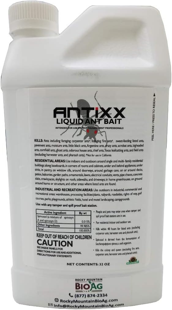 Antixx Liquid Ant Bait Ant Killer (1 Quart - 32 Ounces)
