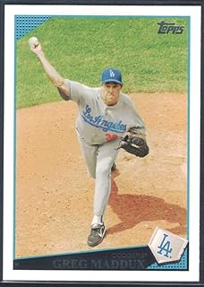 2009 Topps #287 Greg Maddux - Los Angeles Dodgers