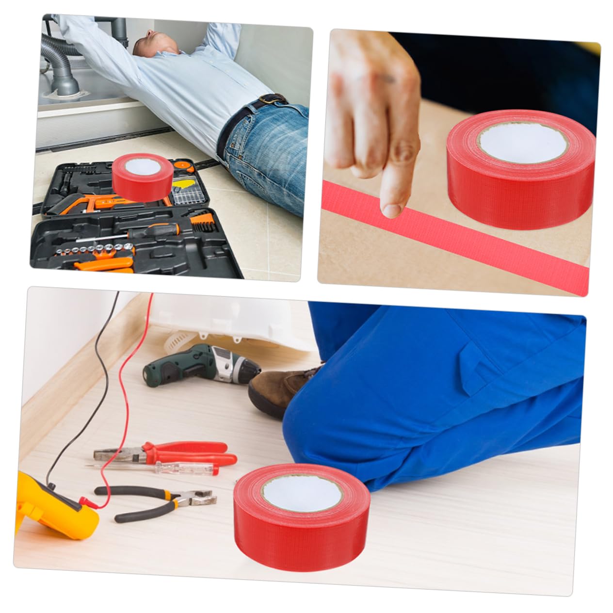 OUNONA 4rollen Wasserdichtes Heavy-duty Dichtungsband Multifunktionales Reparaturband Für Innen Und Außenanwendungen Für Rohrreparaturen Und Abdichtungen
