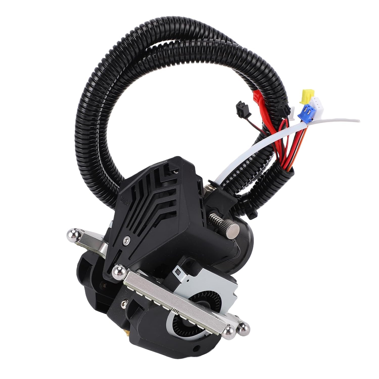 V400 3D-Drucker-Effektor, kompatibel mit FLSUN V400 3D-Drucker, 3D-Drucker-Werkzeugkopf mit Dual-Gear Direct Drive Extruder, Kühlventilatoren, verbesserte Ersatzteile für V400