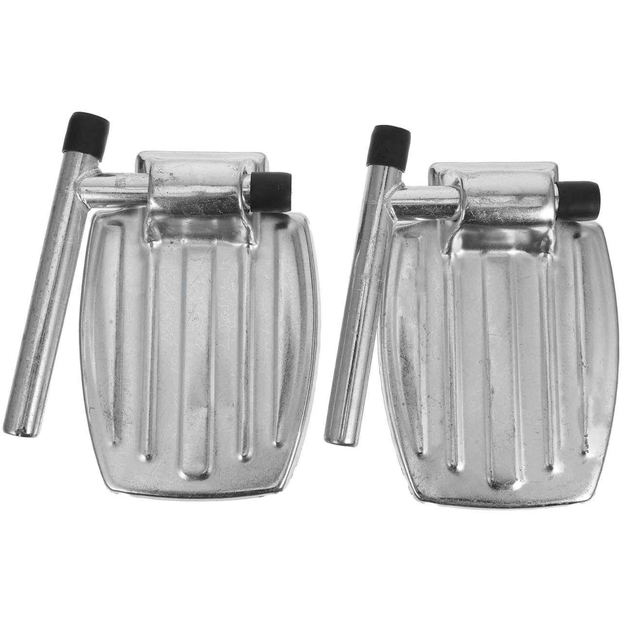 Reposapiés Paquete de 2 Unidades Diseño Compacto y Elegante de Metal Ligero y Fácil de Usar para Silla de Ruedas Adecuado para Personas Mayores y Deportistas