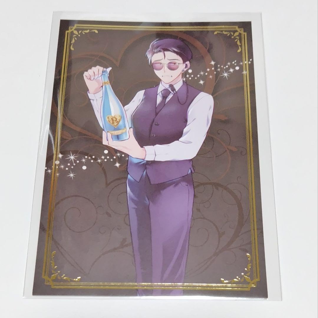 ꒰*꒱様 ガチ恋粘着獣　カラ鉄コラボ　ポストカード ガチ恋粘着獣 × カラオケの鉄人 1月18日より描き下ろしコラボ開催!