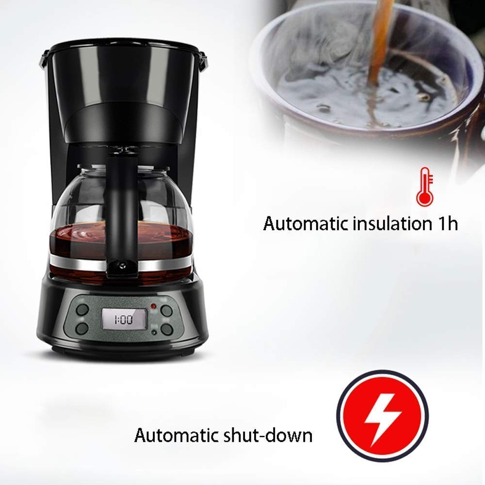 Macchina per Il caffè, Macchina per l'espresso, Macchina per Il caffè e Altre Bevande Automatiche: Nero, plastica, Cappuccino, Americano, Bianco Puro, ECC., 600 W, 600 ml, per Macchina per caffè
