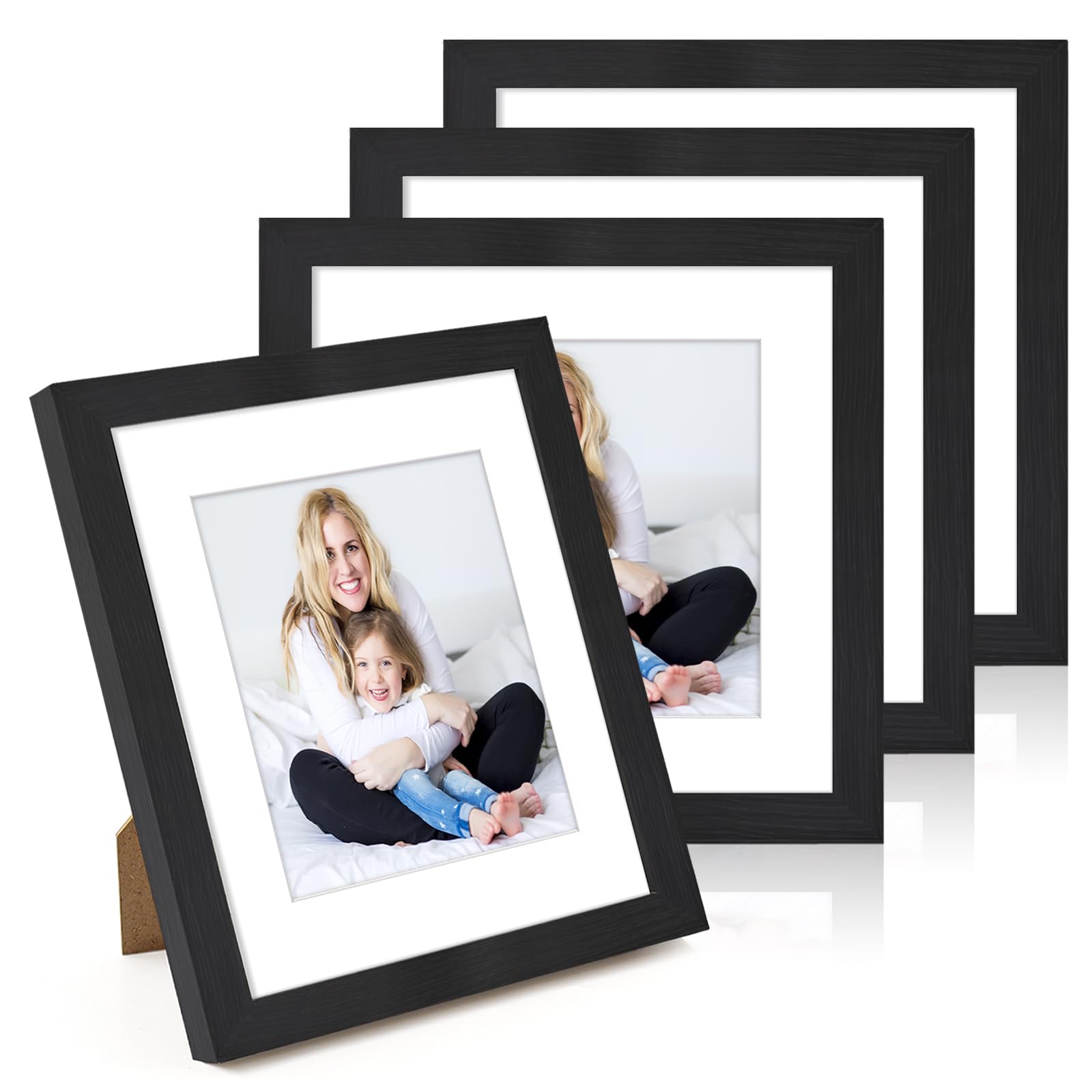 WenYa 10x10 Black Photo Frames