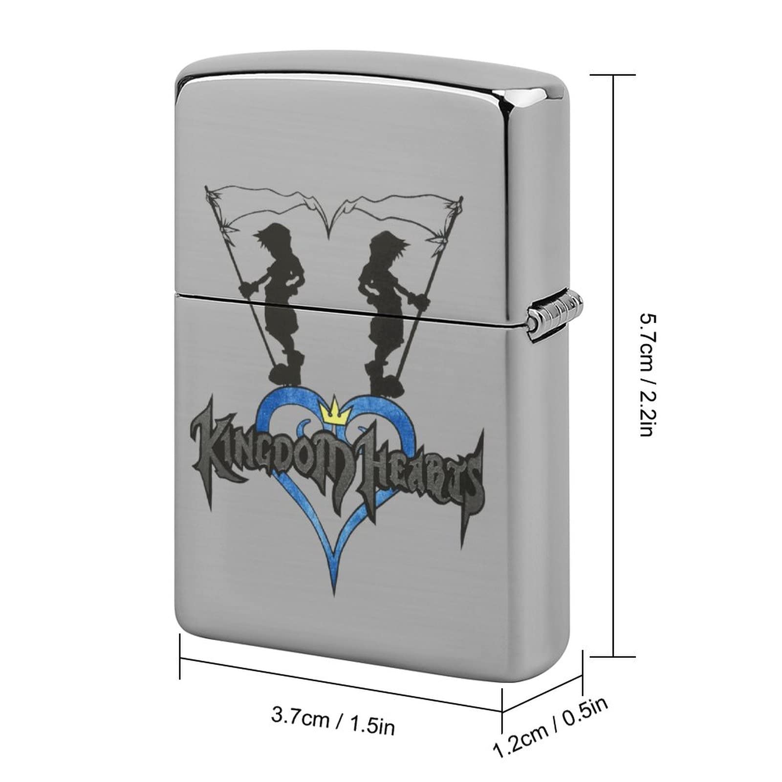 Amazon.co.jp: SWGG ジッポライターカバー キングダムハーツ Zippo兼用