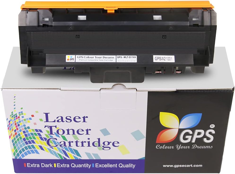 116 Toner Cartridge Compatible for Samsung Printer MLT - D116S for Use in Xpress SL - M2625, SL M2626, SL M2675, SL M2676, SL M2825, SL M2826, SL M2875, SL M2876 Printers