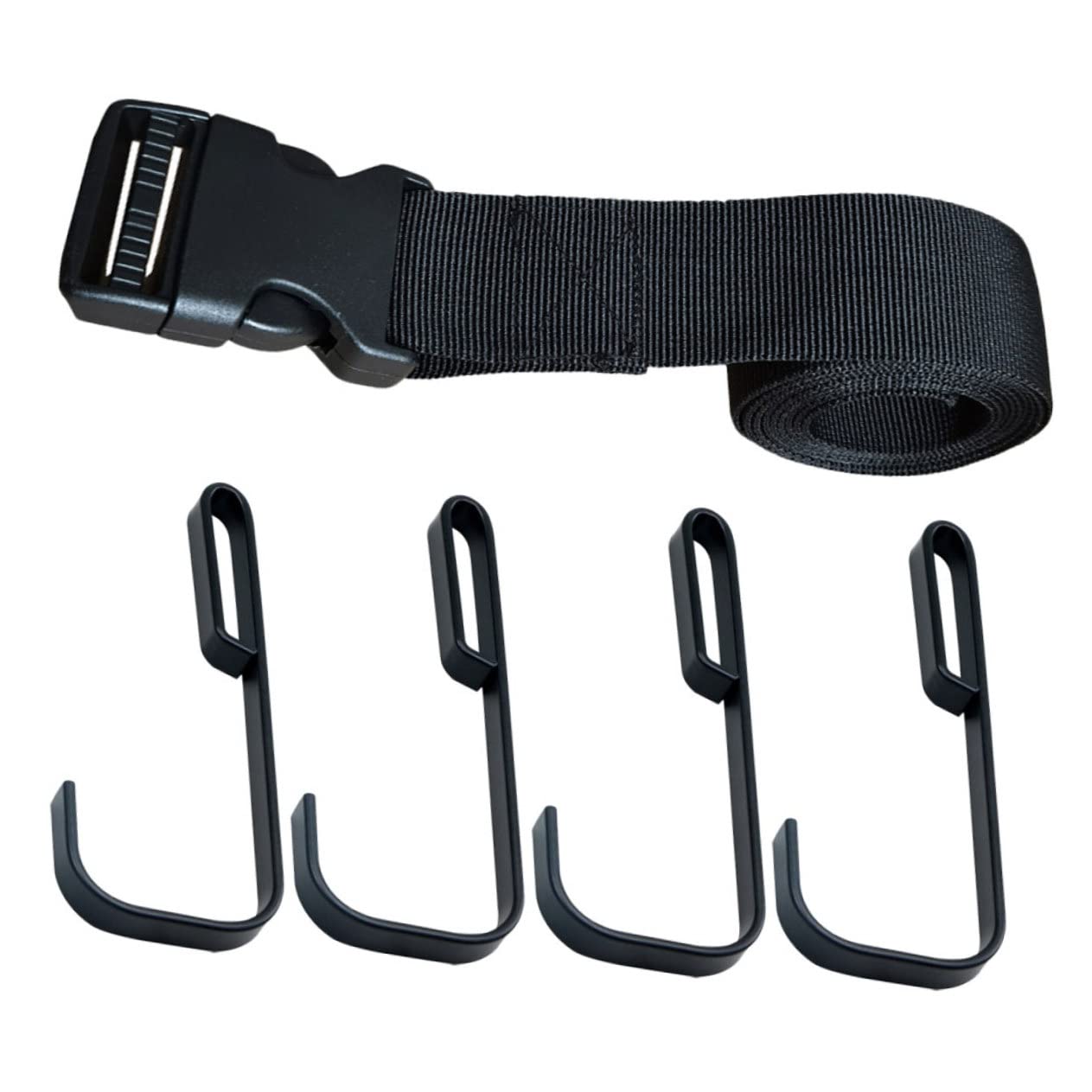 CLISPEED5pcs Hook up Treestands Multi-hook Holder Summit Tree Stand Accessories Gears Bow Climbing Tree Stand Tree Strap Hanger Tree Stands Lanyard Metal