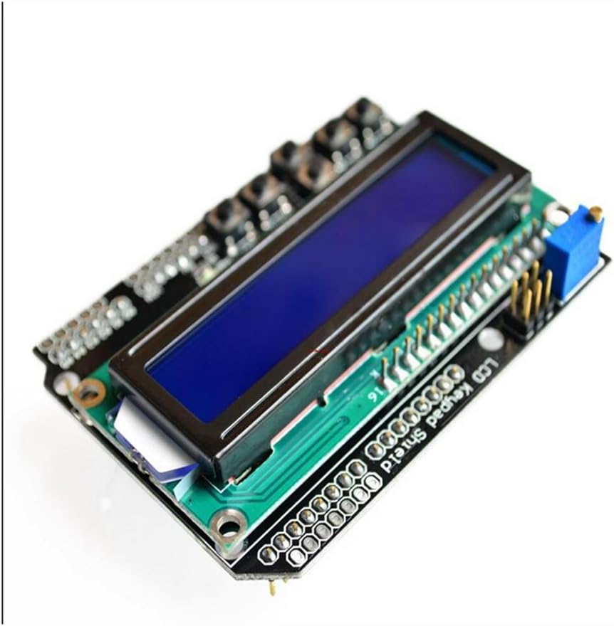 Amazon.com: LCD Keypad Shield LCD1602 LCD 1602 Module Display for ...
