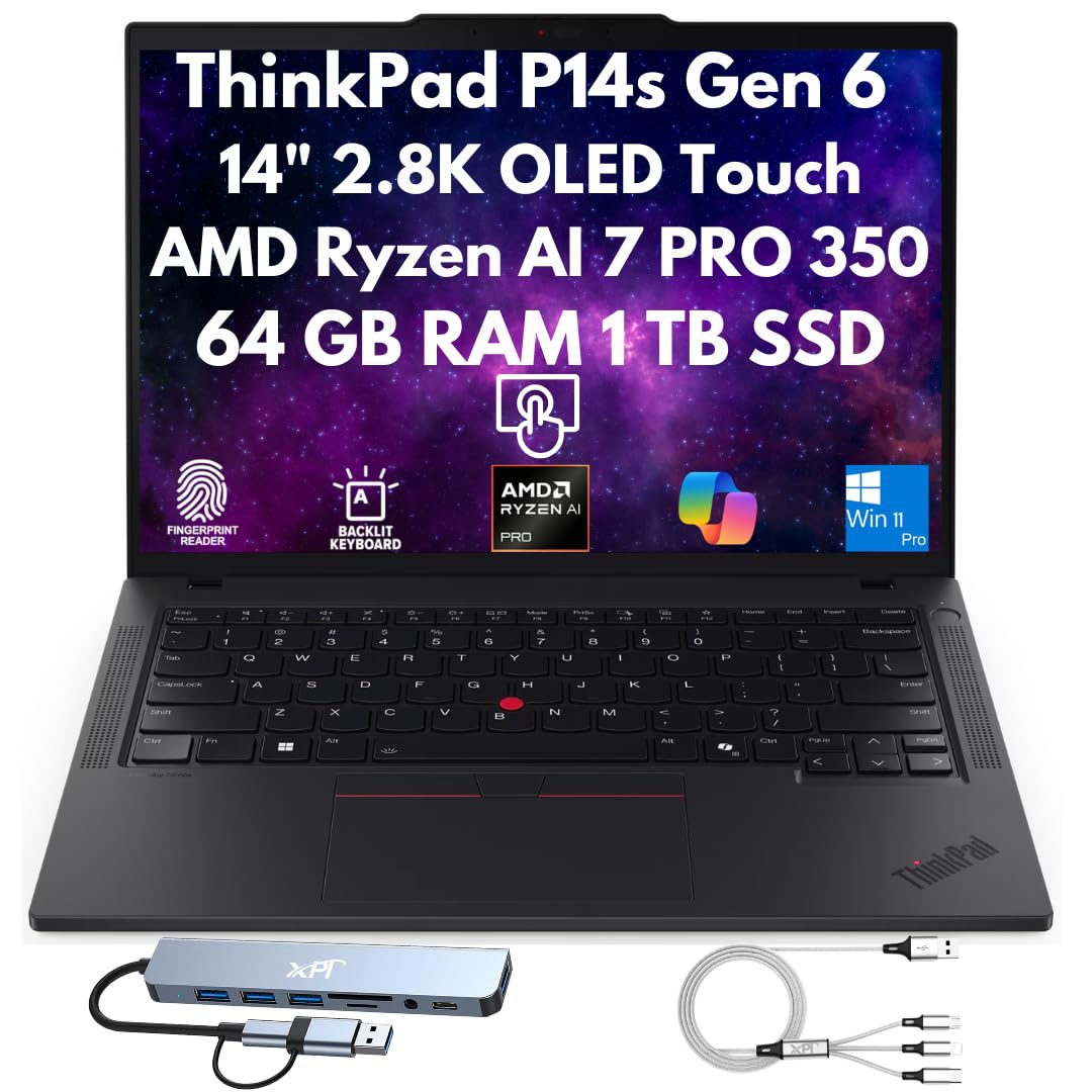 Amazon.com: Lenovo ThinkPad P14s Gen 6 AI Ready Business Laptop