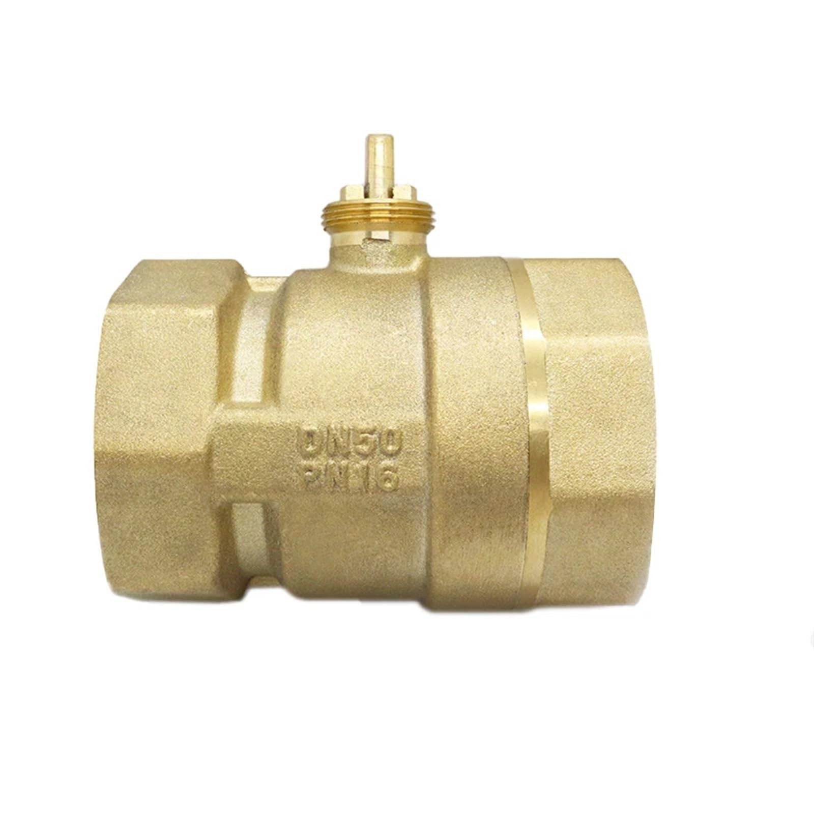DN50 Motorized Brass Ball Valve Body 2 Way Electric Thread Ball Valve Body 1Pcs