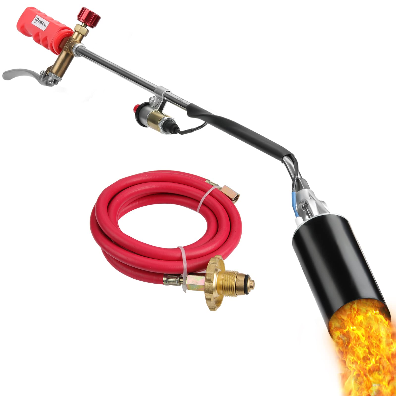 Buy ANBULL Propane Torch Weed Burner, Outdoor Flame Thrower with 6.5FT