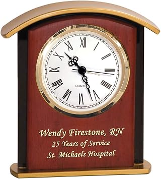 Years of Service Award Clock Colorfill Employee Month Anniversary Colleague | Coworker Graduate Congratulation Graduation Etching 5 10 15 20 Appreciation Employee Year Anniversary