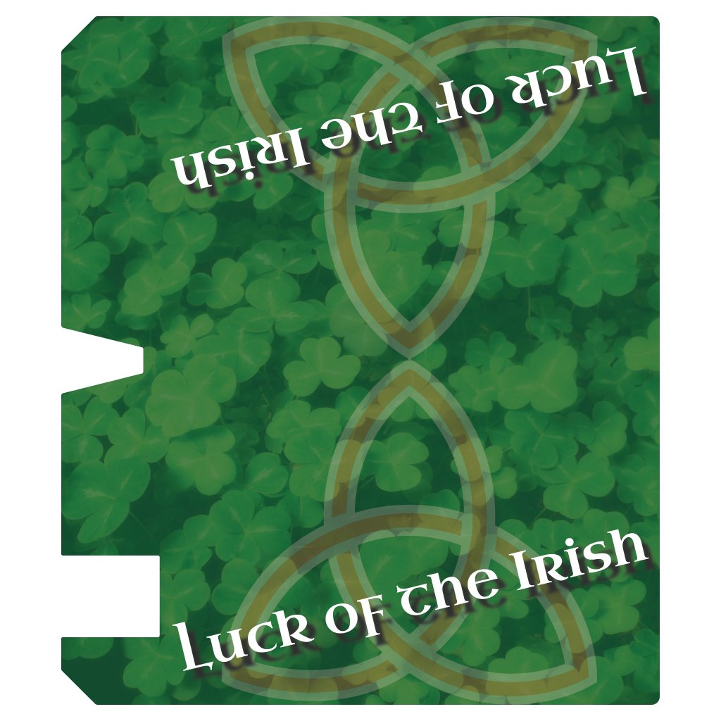 VictoryStore Outdoor Mailbox Cover, Irish, Luck of The Irish, Magnetic Mailbox Cover