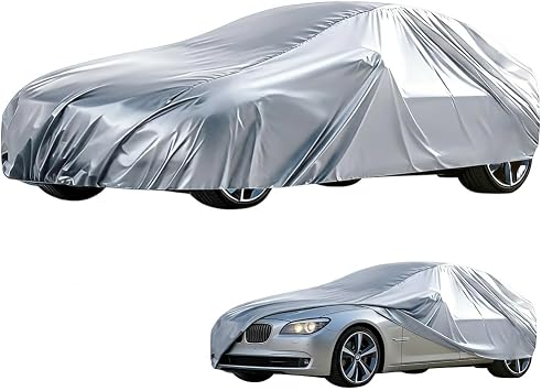 Car Cover, Car Covers For Outside Storage, Car Cover Waterproof All Weather Universal Car Cover For Indoor And Outdoor Use For Saloon 430 * 160 * 120 CM