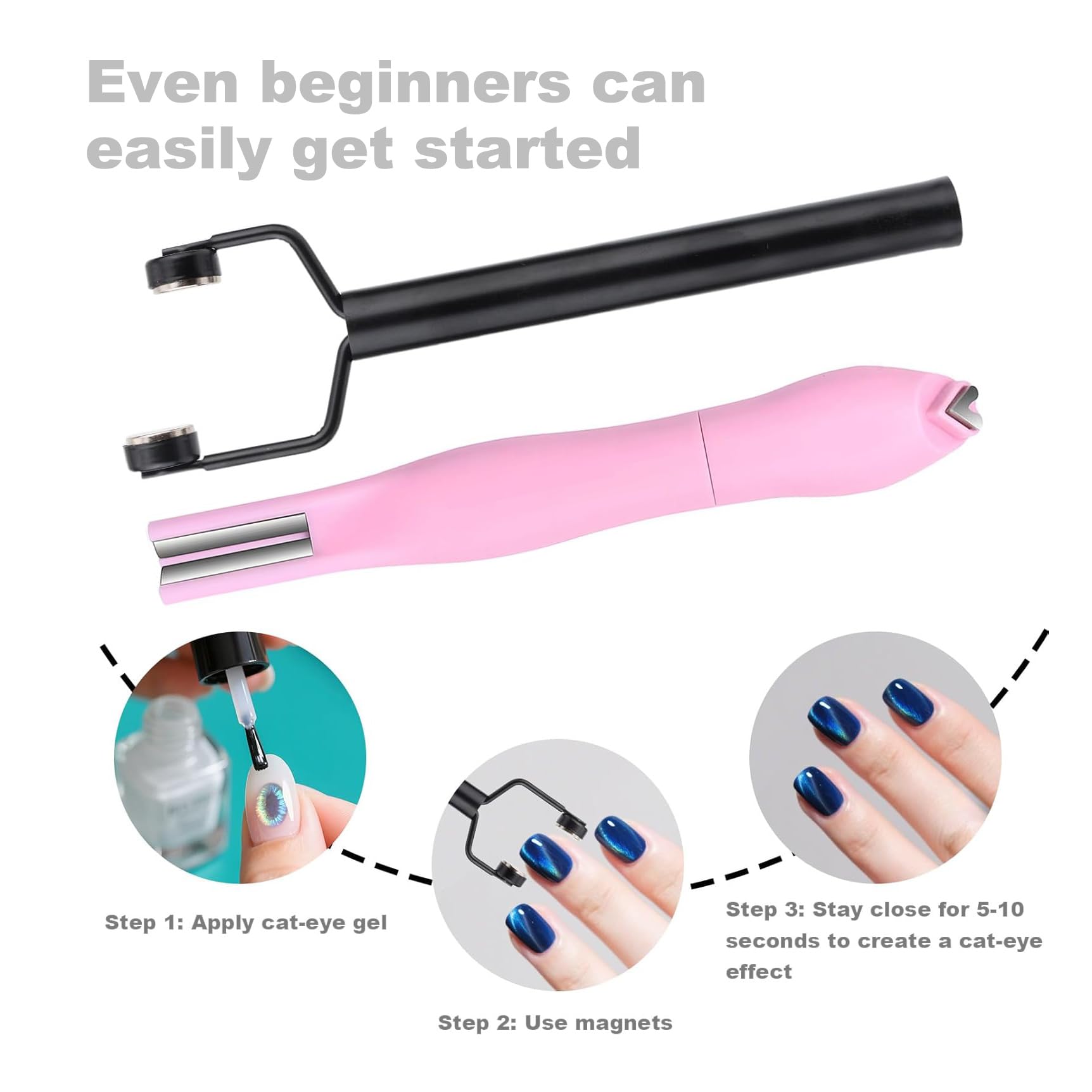 Cat Eye Nail Magnet Set - Image 4