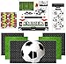 Scrapbook Customs Themed Paper and Stickers Scrapbook Kit, Go Big Soccer