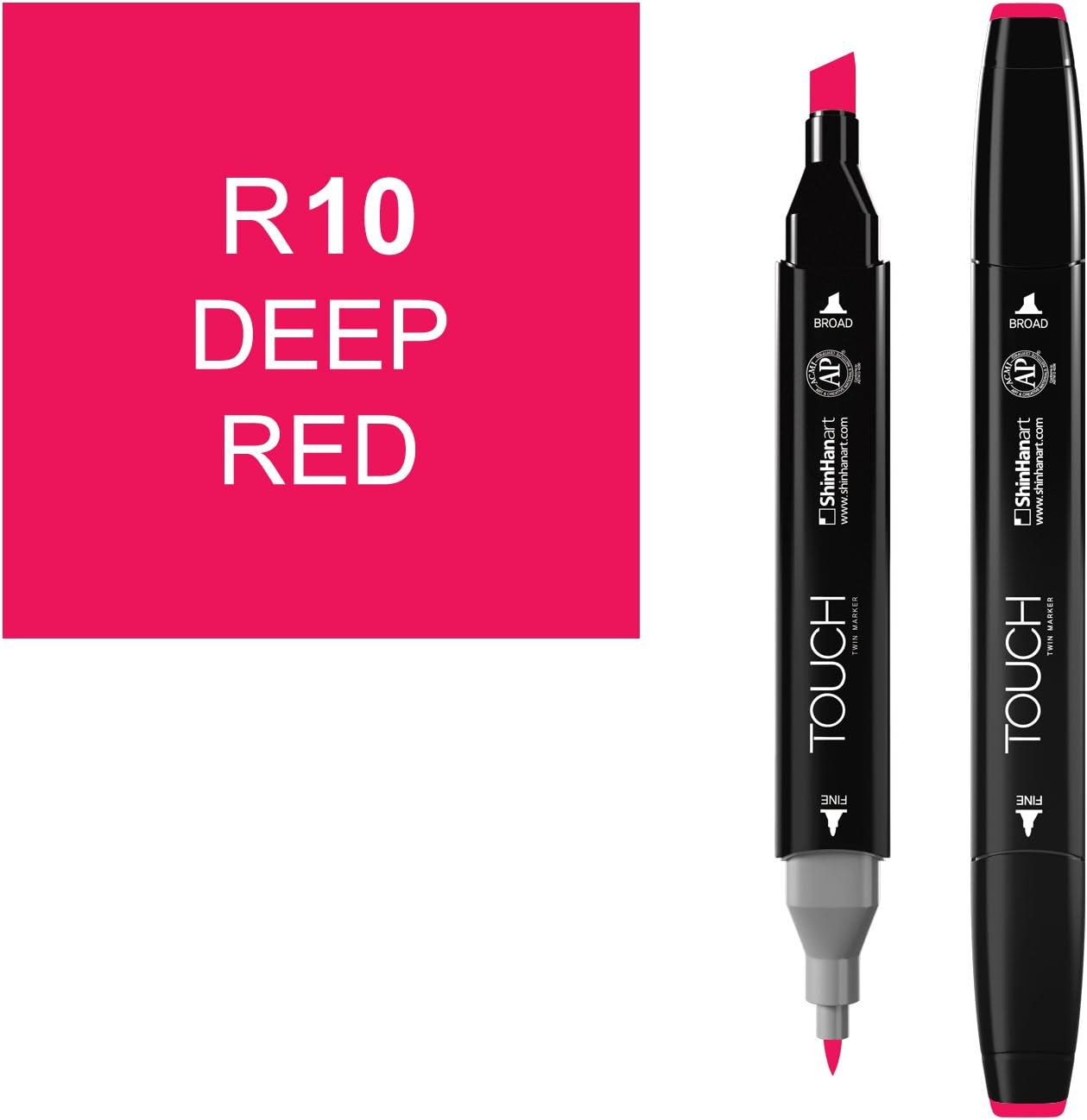 Touch Twin Tip Marker - R10 Deep Red