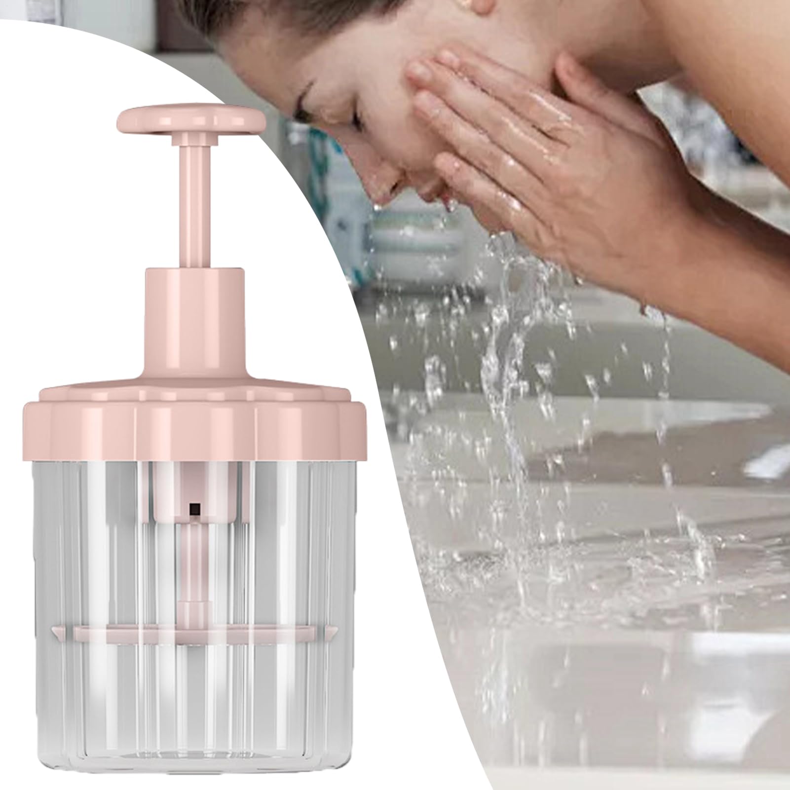 Schiumatore Per Detergente Viso,Schiumatore Per Pulizia Viso - Strumento Delicato Per Creare Bolle E Cura Della Pelle Adatto A Ragazze, Ragazzi, Donne, Uomini, Genitori E Atleti