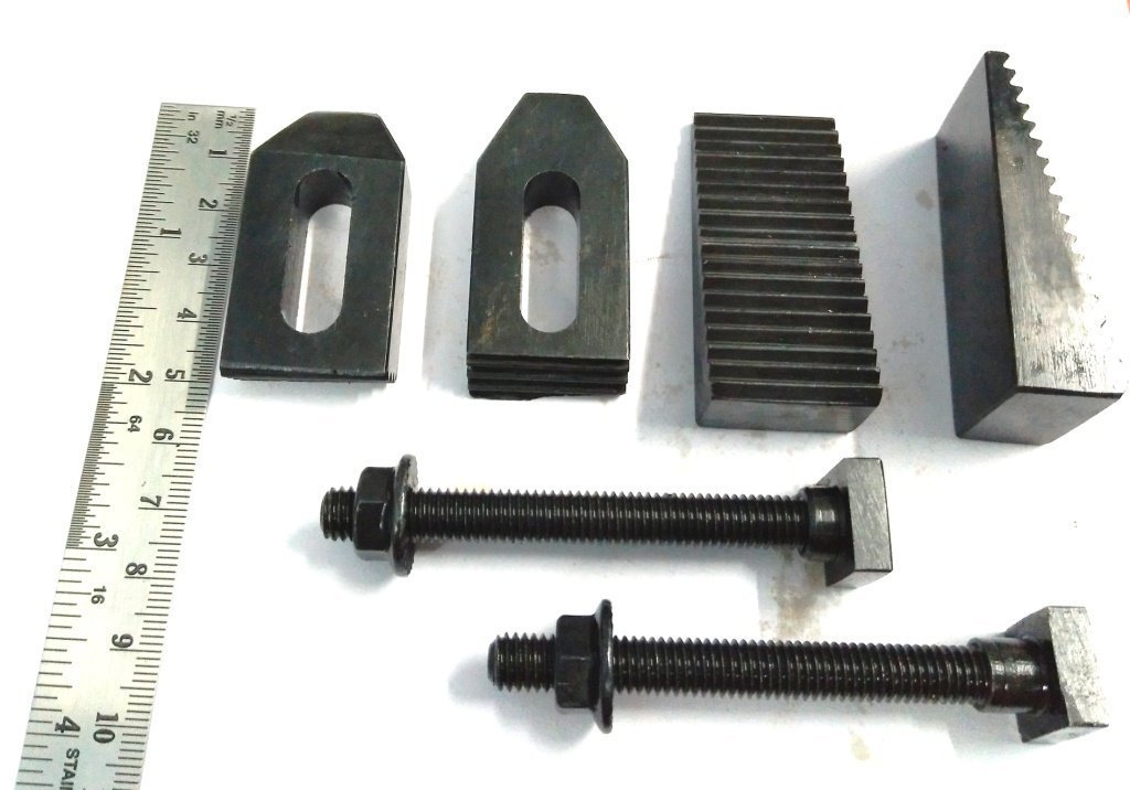 Precision M8 Clamp Kit Set (8mm) Suitable for HV4/ HV6 Rotary Table-Milling, Black - Image 3