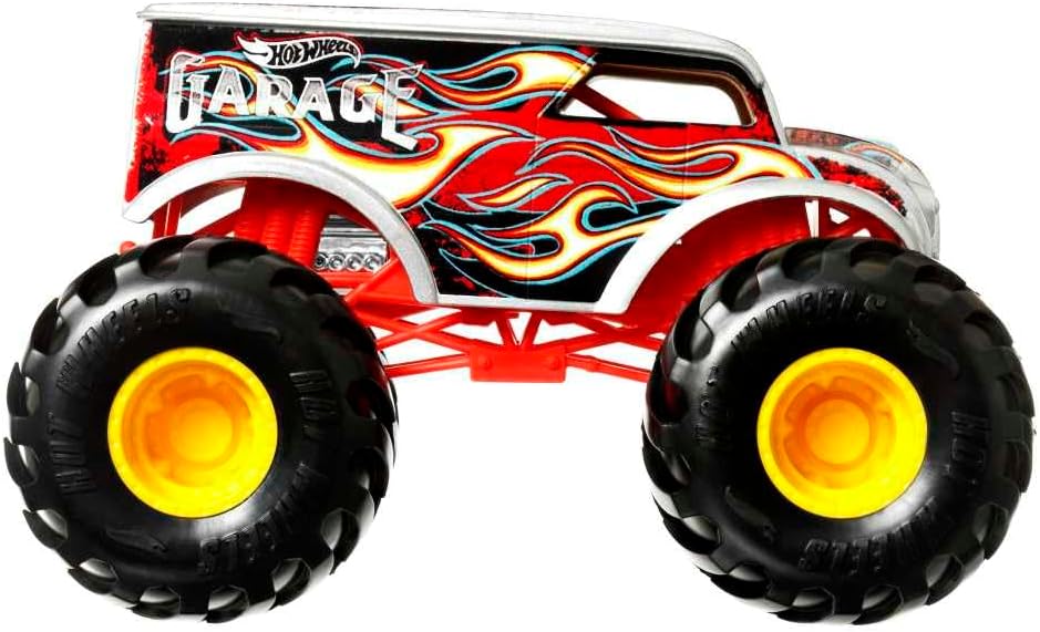 Hot Wheels Monster Trucks Oversized 2023 Delivery Metal