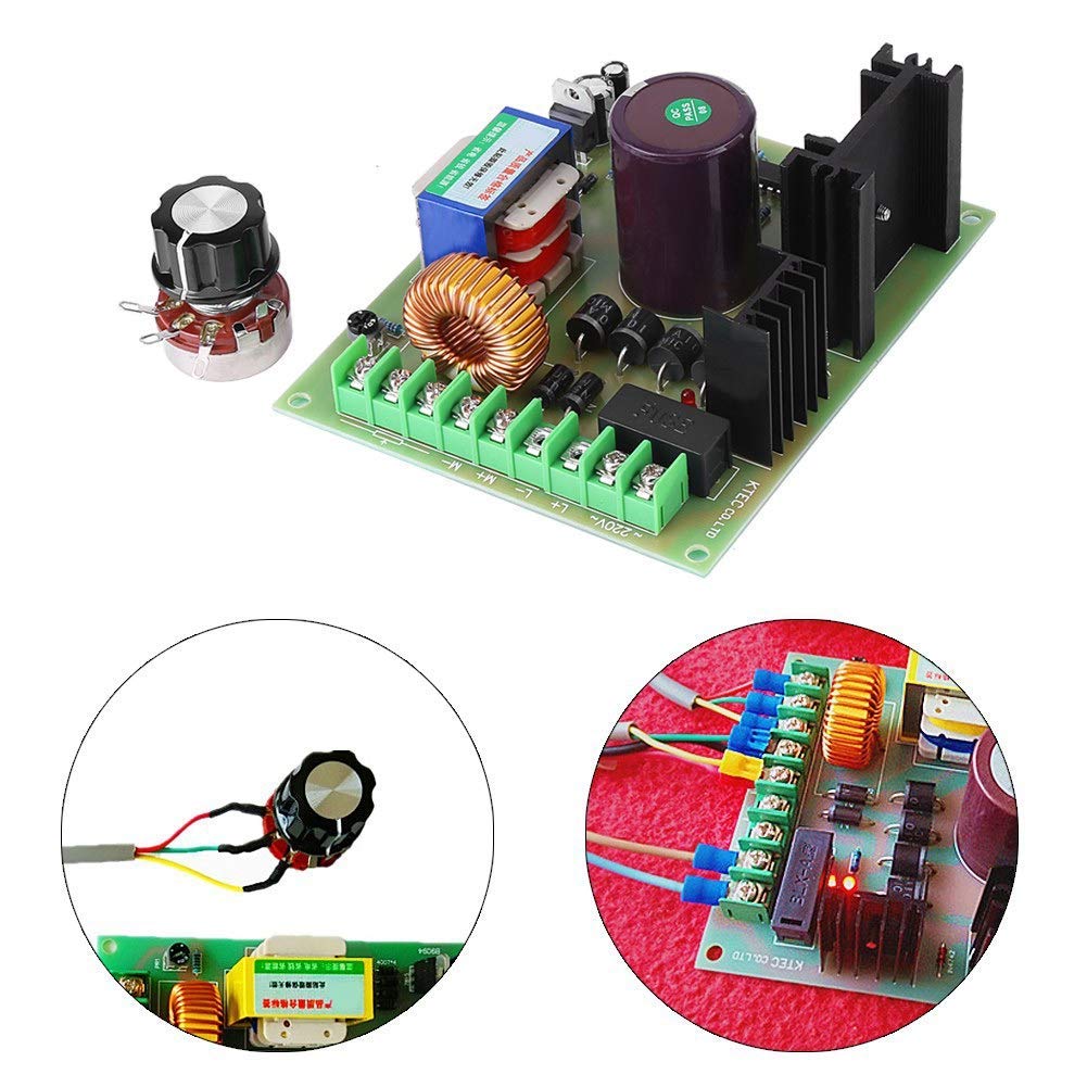 LY-820 DC-Motordrehzahlregler – 220V, 750W, PWM-g Produktbild-Vorschau 2