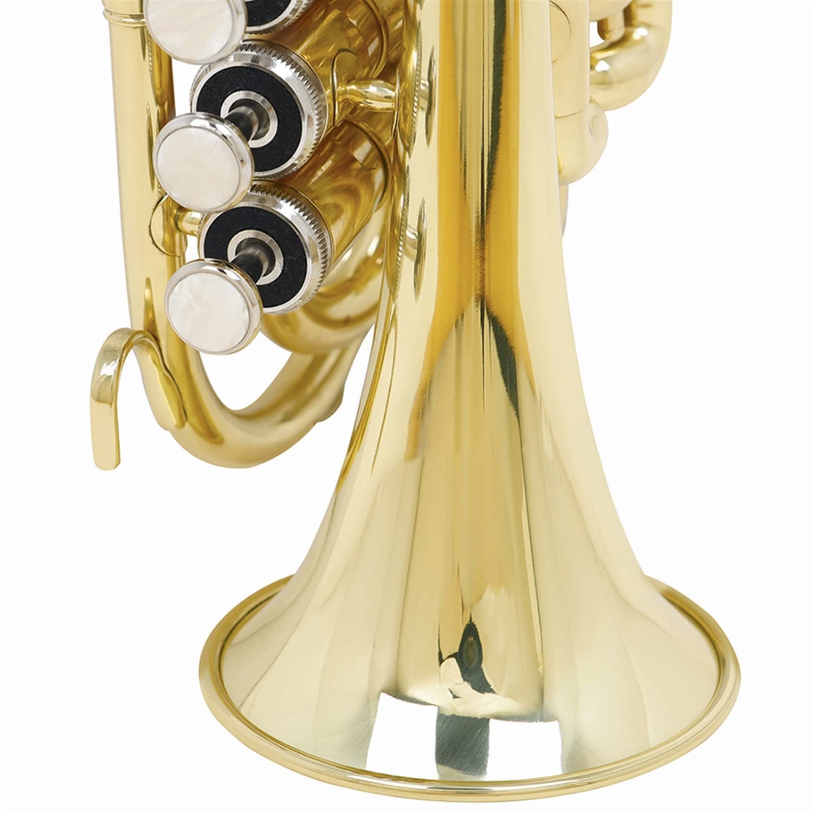 Instrumenty Muzyczne Trąbka Kieszonkowa Z Ustnikiem Bb Płaska Kieszonkowa Trąbka Mosiężna Ściereczka Do Czyszczenia Trąbki trąbka w formacie kieszonkowy