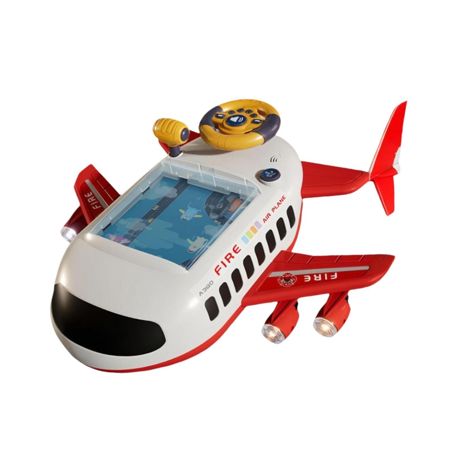 Giocattolo per Auto con Volante Musicale, Gioco di Guida Simulata, Coordinazione con Suoni E Luci per Bambini Piccoli