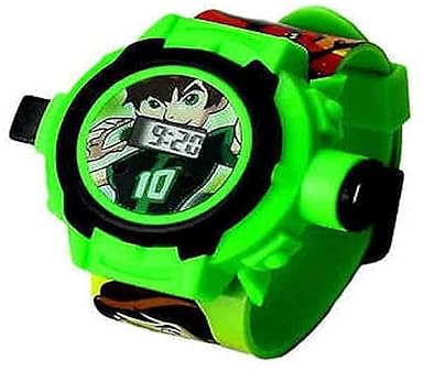 Driton Digital 24 Images Ben 10 Projector Watch for Kids Boys Watch & Girls Watch, Diwali Gift, Birthday Return Gift (Color May Vary)