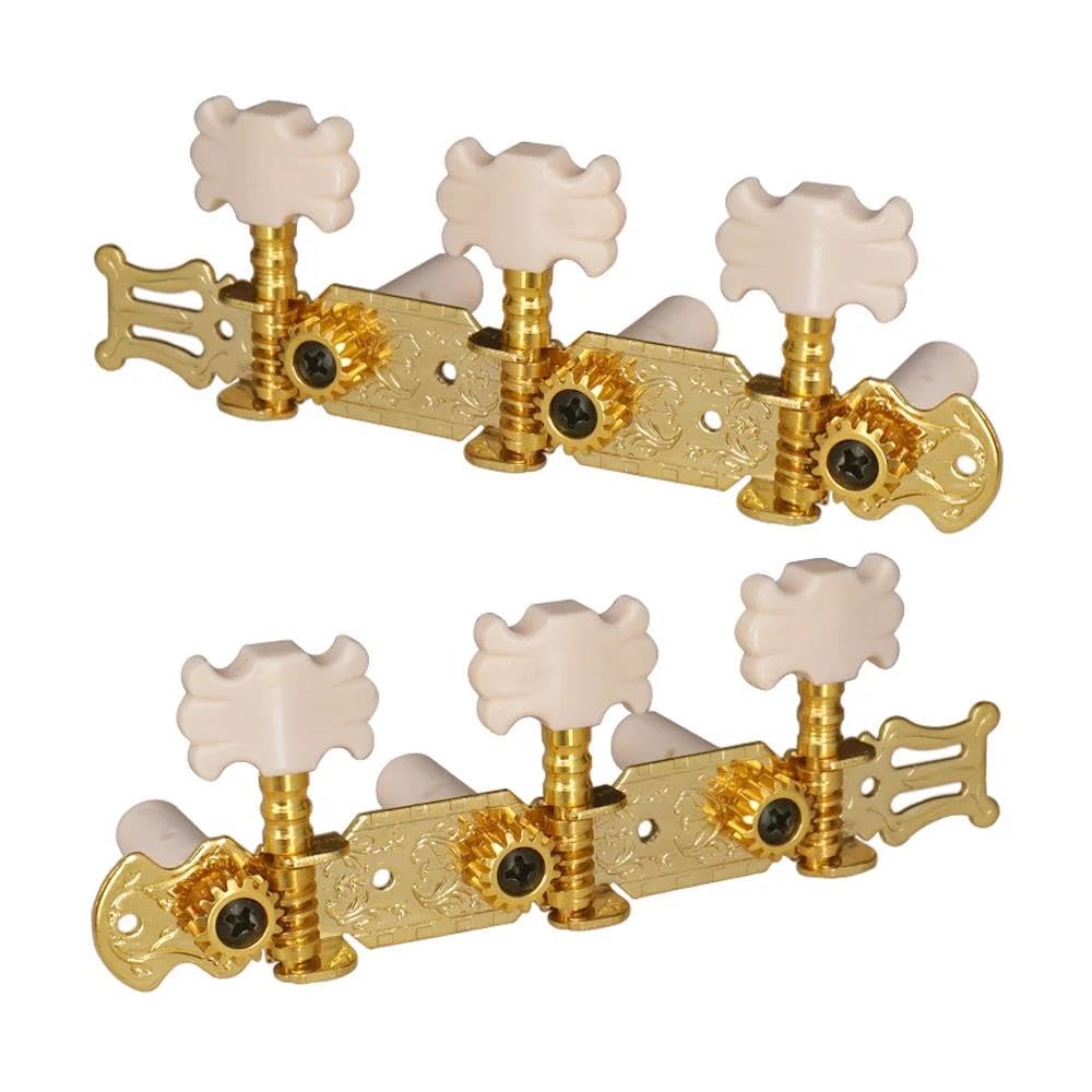1 paio di corde per chitarra classica dorate perni sintonizzatori chitarra paletta parti metalliche accessori