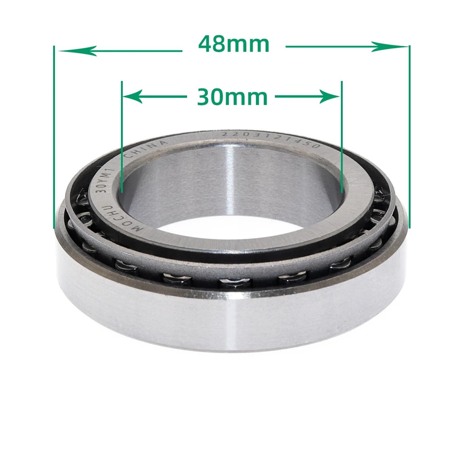 Roulement à Rouleaux Coniques 30YM1 48Y1 30X48X12 30YM1/48Y1 48KS-30Y, 1 pièce, cône + coupelle