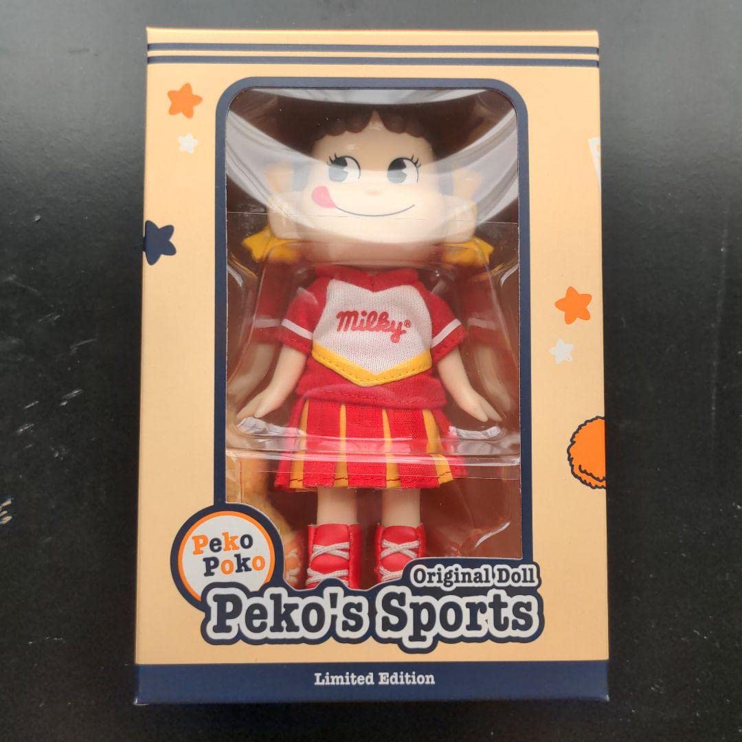 不二家　ペコちゃん　オリジナルドール　スポーツ　チア Amazon.co.jp: Original Doll Peko's Sports ペコちゃん チア