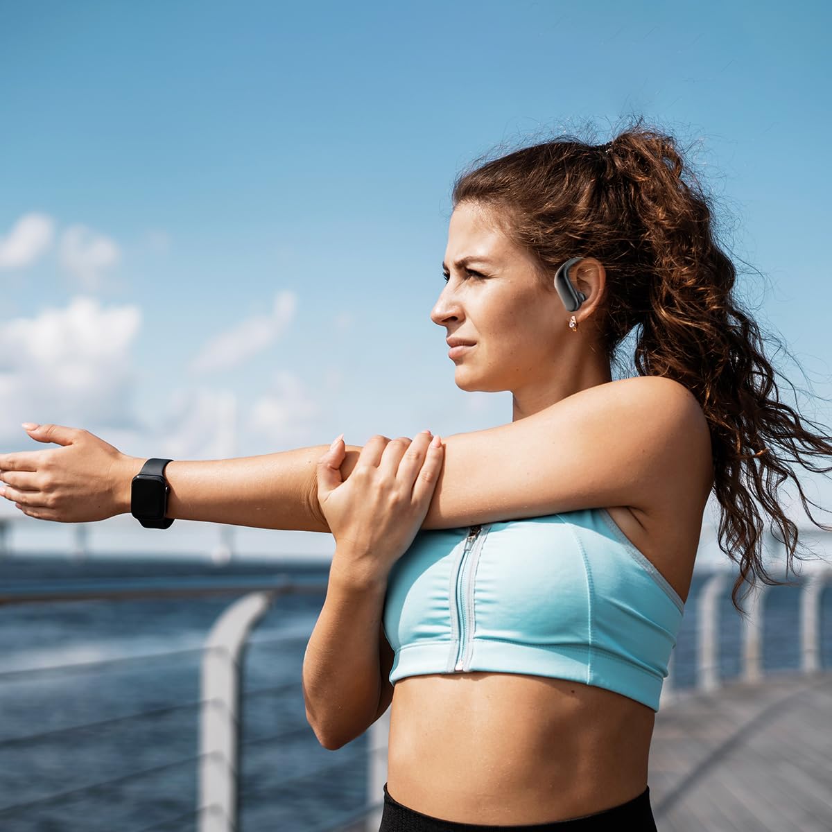 Meliconi Mysound Meliconi True Fit, auricolari True Wireless con tecnologia Bluetooth 5.0 studiati per il fitness, Nero