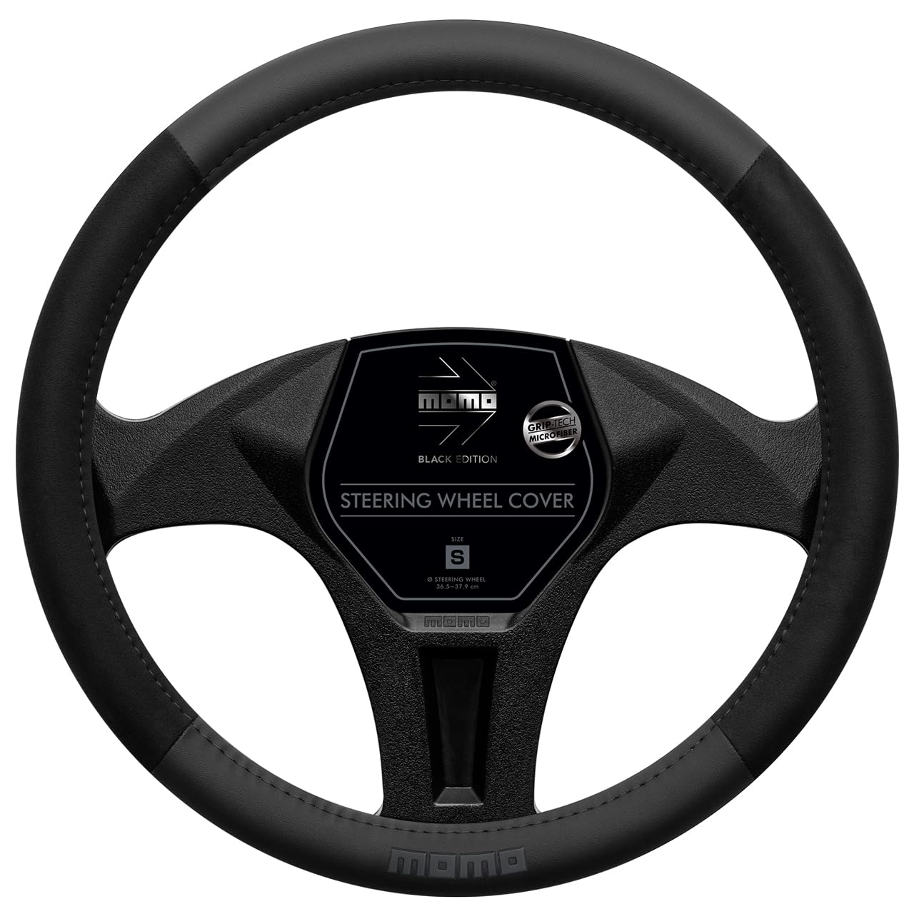 Amazon | MOMO モモ EASY イージーマイクロファイバー BLACK EDITION