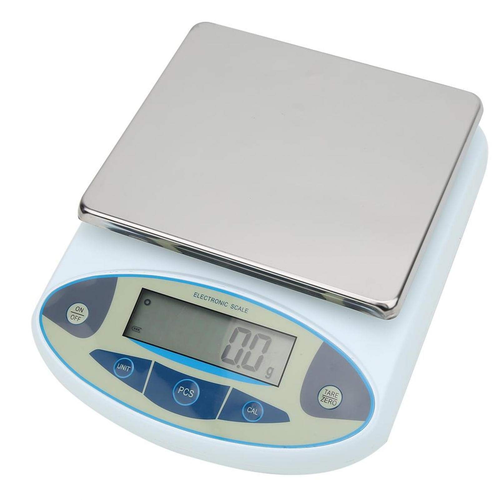 Balanza de balanza digital, 20 kg 0,1g Balanza de laboratorio de alta precisión Escala electrónica analítica digital(Enchufe europeo)
