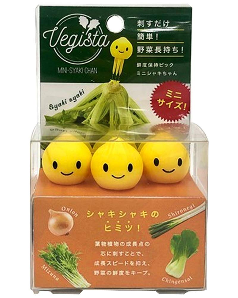 Amazon｜コジット チビシャキちゃん イエロー 3個組 ベジスタ 野菜の