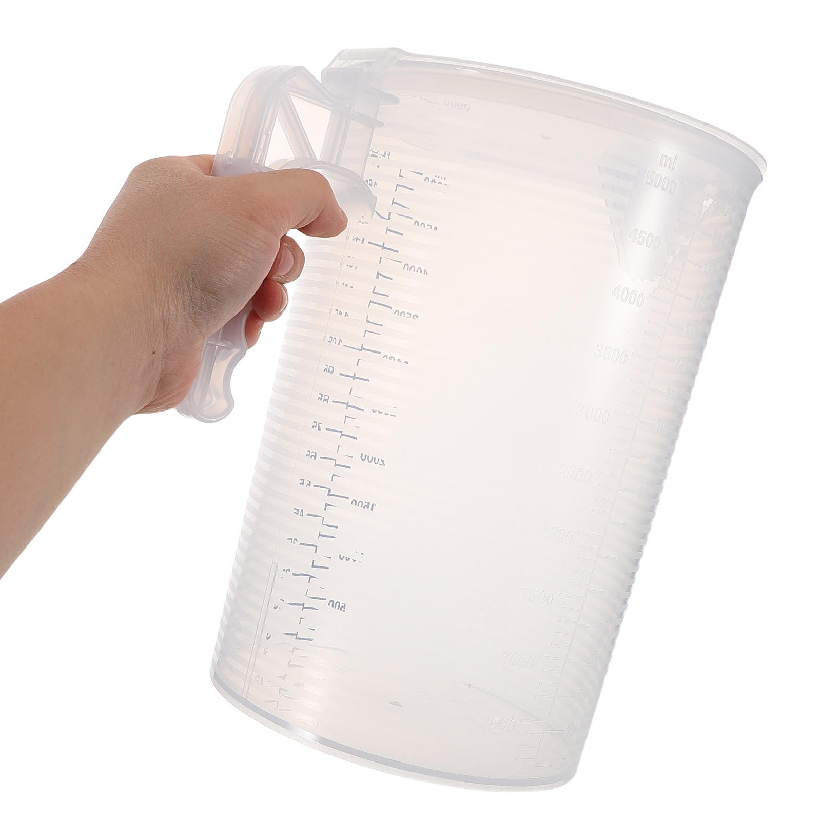 Toyvian Caraffa Graduata Coperchio Antipolvere Misurino in Trasparente Per Uso Alimentare Scala Precisa Per Misurazioni Accurate Per Cucine e Ambienti Da Bar